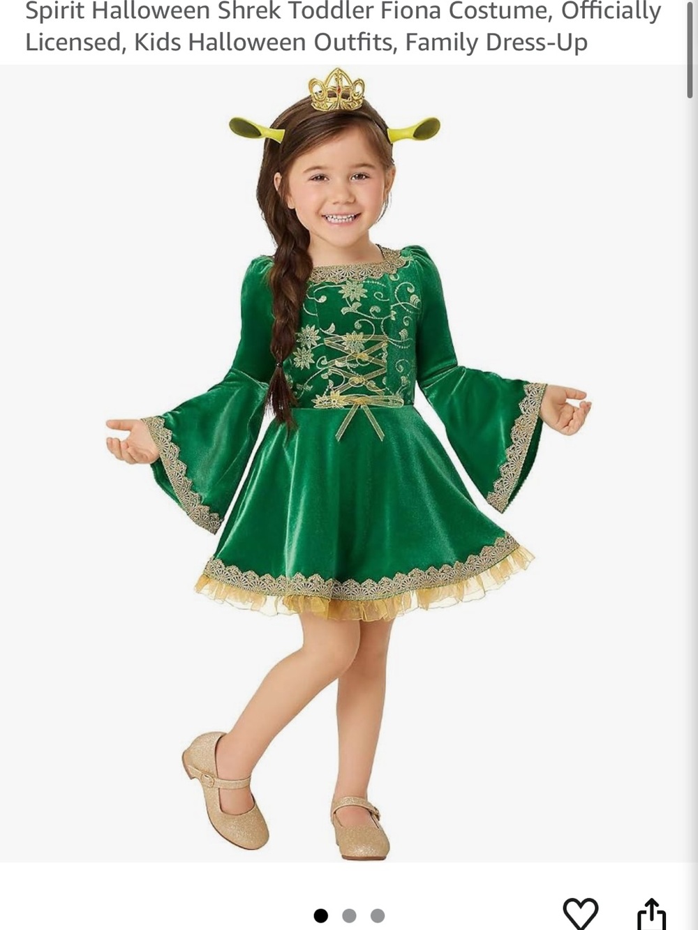 Kids Fiona costume